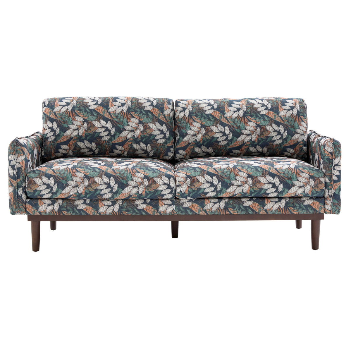 2 Seater Loveseat Sofa With Spacious Seating Area