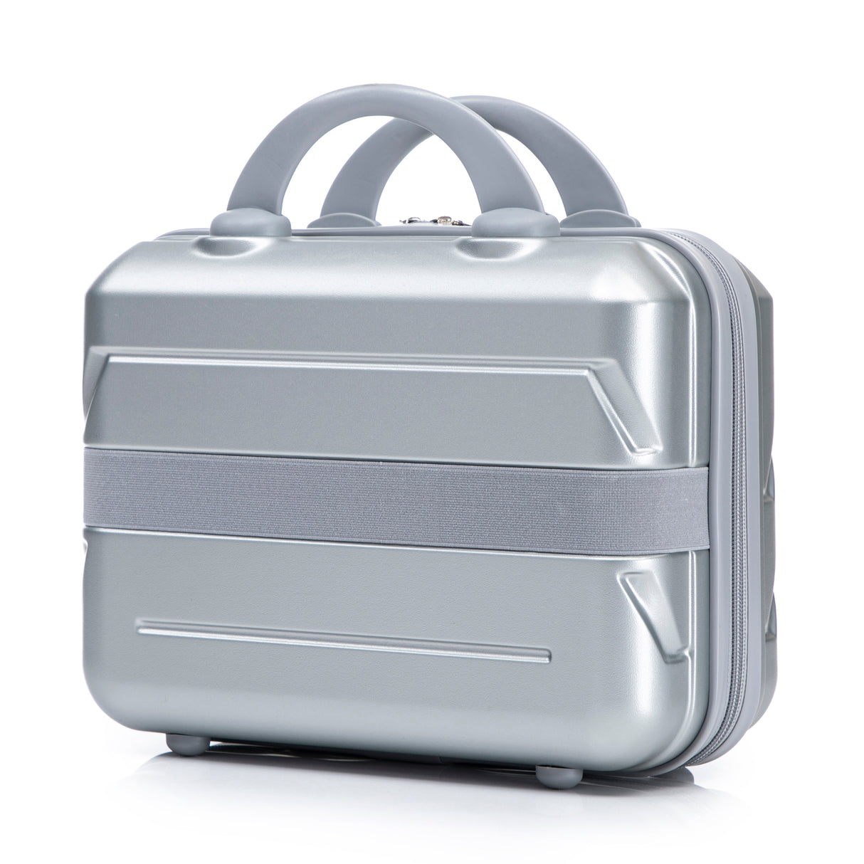 14"/20" 2-Piece ABS Spinner Wheel Luggage Set with Lock