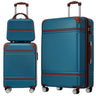 Hardshell Luggage Sets 3 Pieces 20" / 28" Luggages And Cosmetic Case Spinner Suitcase With Tsa Lock Lightweight