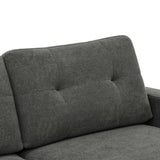 The Rachael Mid-Century Corduroy Engage Sofa