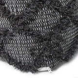 Jumanji Handcrafted Wool and Cotton Pouf - Brown