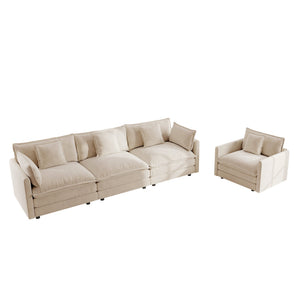 2-Piece Upholstered Sofa Set