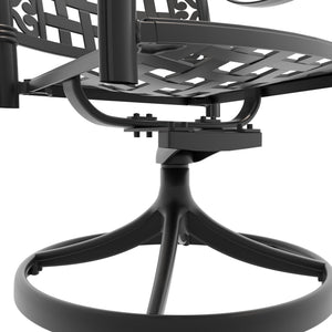 7-Piece All-Weather Cast Aluminum Dining Set