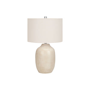 Table Lamp, Lighting, Ceramic, Contemporary - Cream