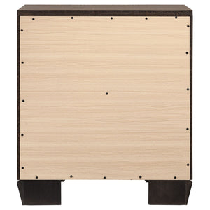Tomasina - 2 Drawer Rectangular Nightstand - Taupe