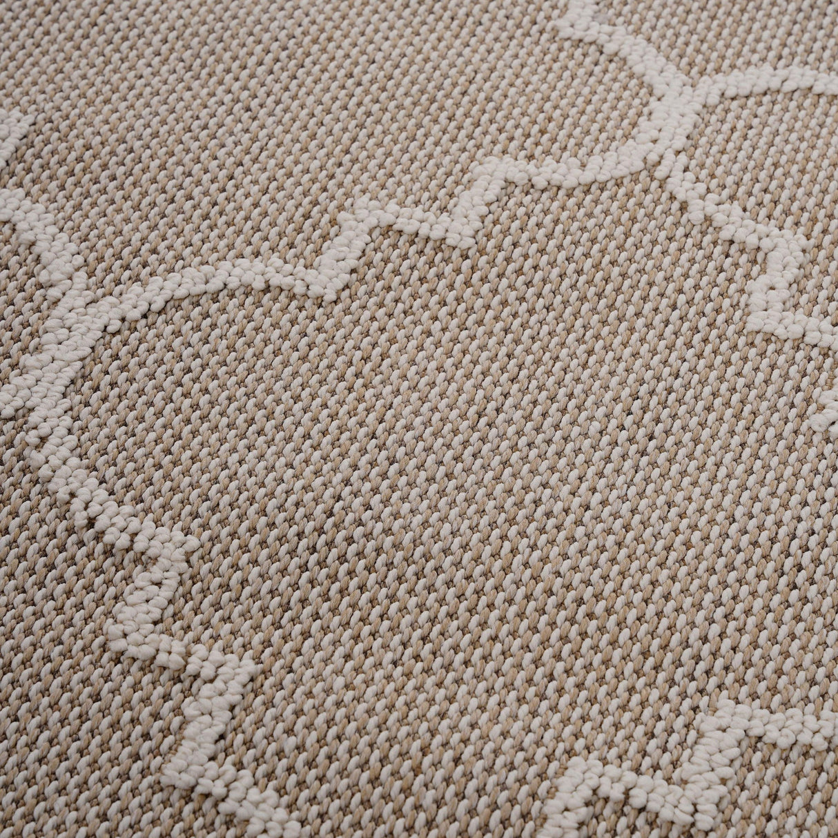 Guros - 8' X 10' Trellis Indoor / Outdoor Area Rug - Ivory