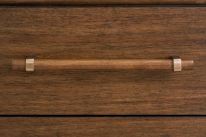 Lyncott - Dresser And Mirror - Brown
