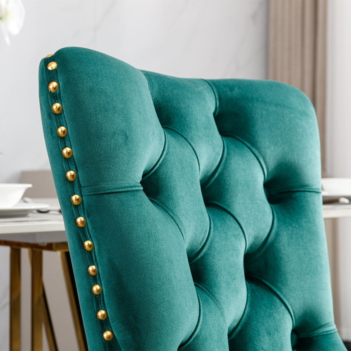 Nikki - Modern, High-End Tufted Dining Chair (Set of 2)