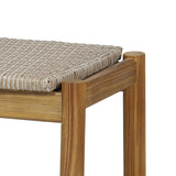 Acacia Wood Bench with 3 Seaters, Teak
