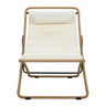 Outdoor Folding Chair With Adjustable Backrest (Set of 2)