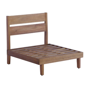 TOPMAX 8-Piece Acacia Wood Outdoor Patio Sofa Set