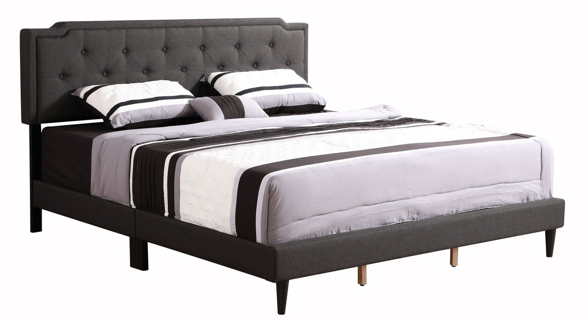 Button Tufted Bed Charming For Cozy Spaces