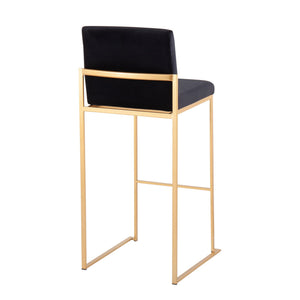 Fuji - Contemporary Design High Back Barstool