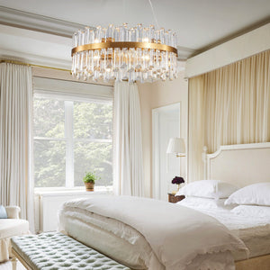 23.6 Inches Luxury Crystal Chandelier