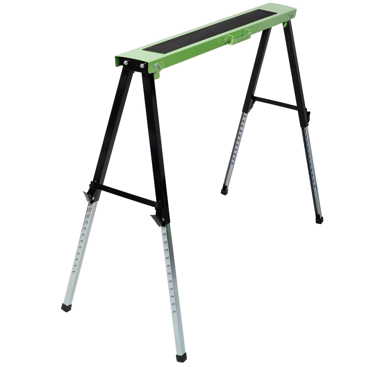 2-Pack Adjustable Saw Horse, Folding Portable Work Horse