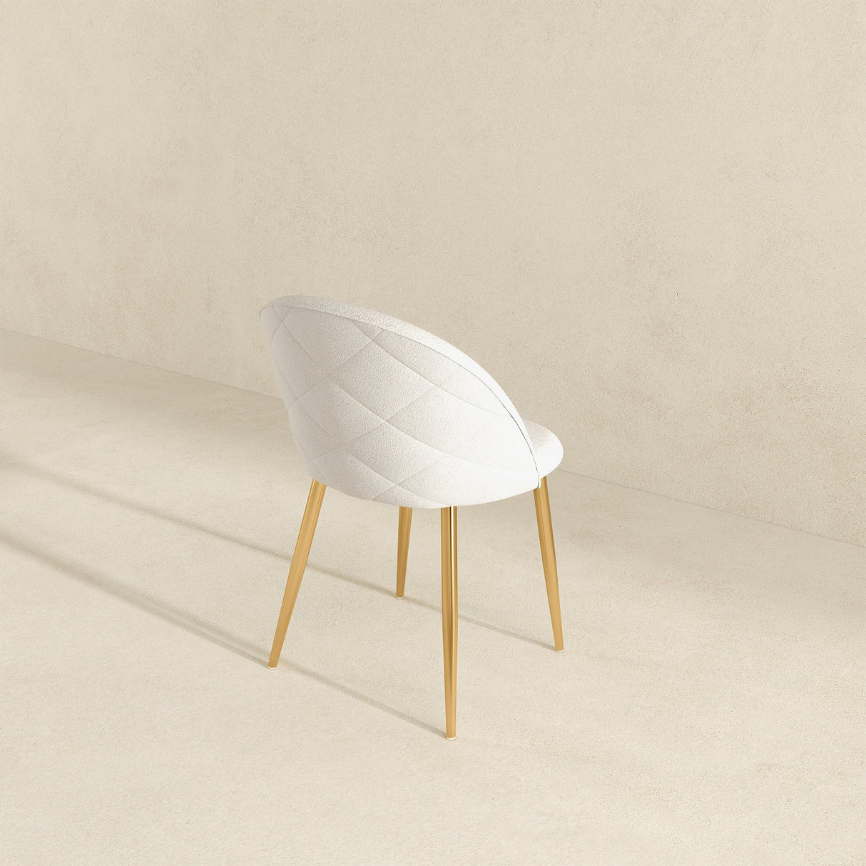 Marion - Dining Chair (Set of 2) - Gold / White
