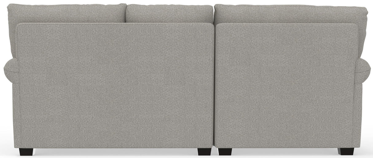 Livingston - Sectional With Comfort Coil Seating, 40" Cocktail Ottoman And Accent Pillows Included