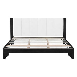King Size Bed Frame Black and White