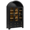 K&K 72.8" Tall Arched Pantry Cabinet