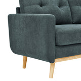 The Rachael Mid-Century Corduroy Engage Sofa