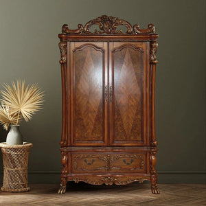 Dresden - Wardrobe/TV Armoire - Cherry Oak