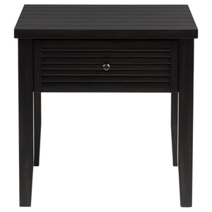 Sutter - 2 Piece Coffee And End Table Set - Dark Brown