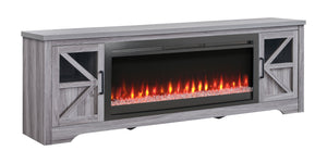 75" Fireplace TV Stand for TVs up to 80"