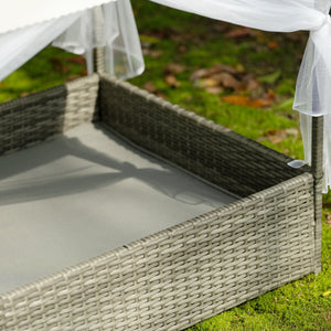 Dog Bed With Curtain