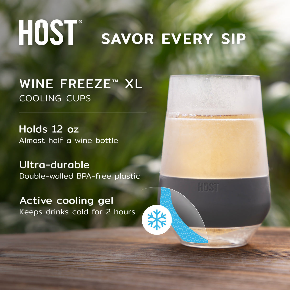 Wine freeze™ XL  (set of 4 ) by host®