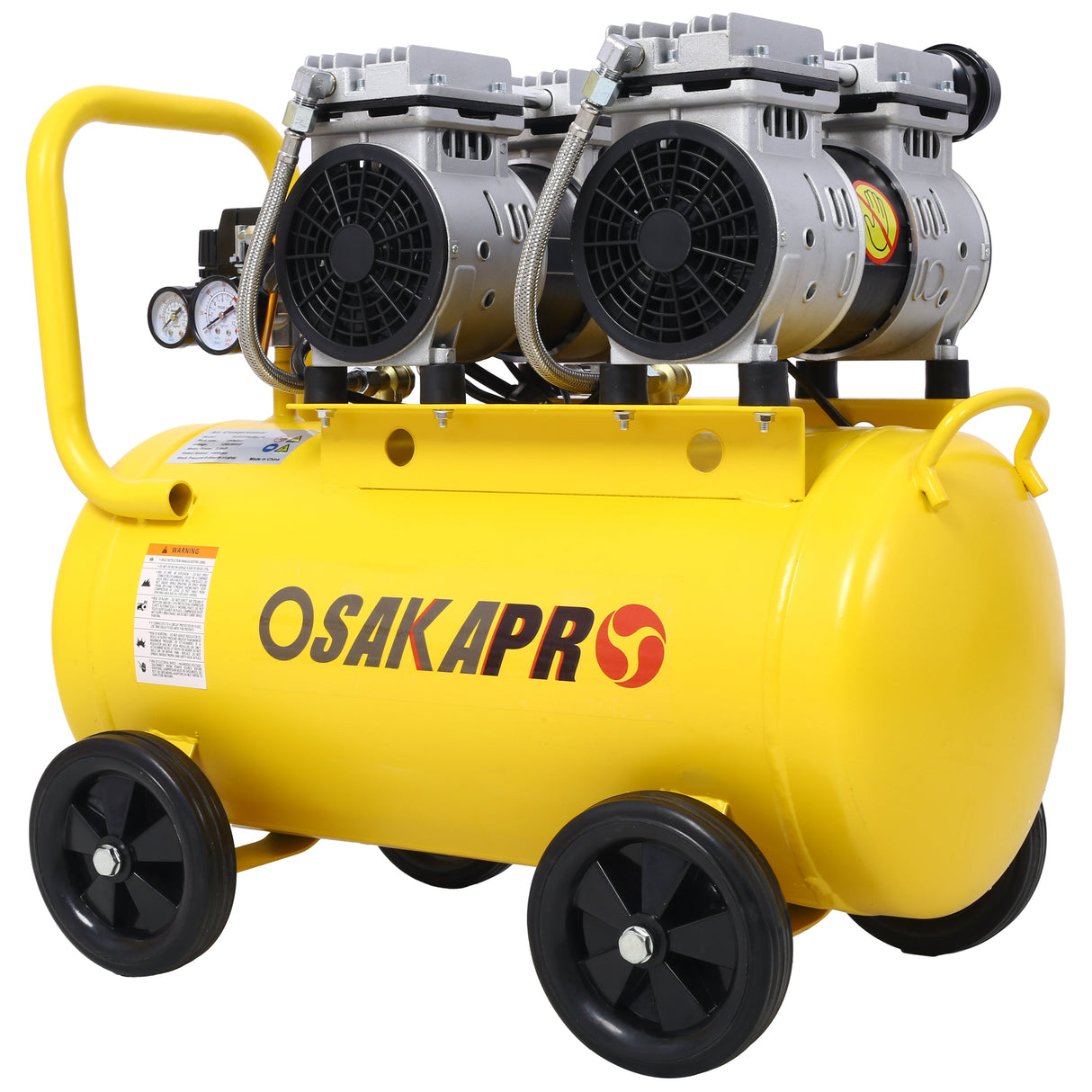 2.5 HP Silent Air Compressor 13 Gallon