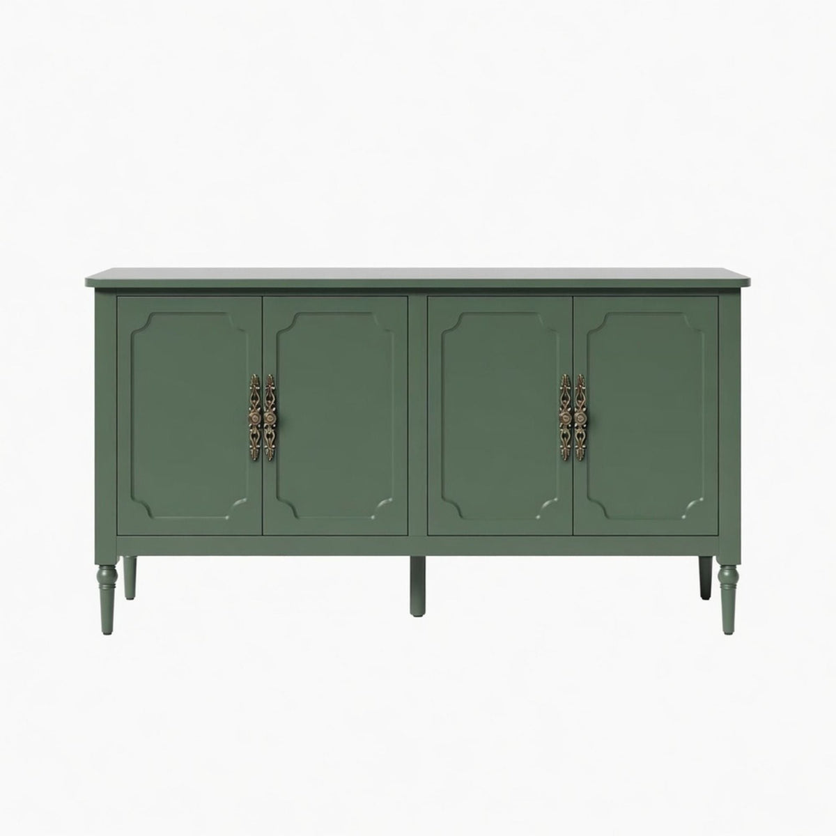 Vintage Buffet Cabinet With Adjustable Shelves
