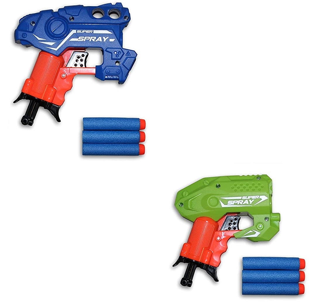 2-Pack Foam Blaster Gun with Bullets