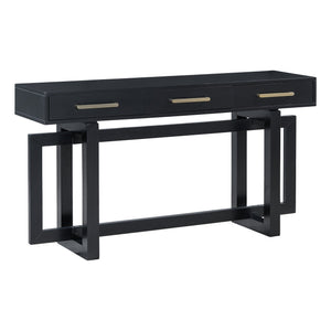 U_STYLE Elegant Console Table with Three Drawers