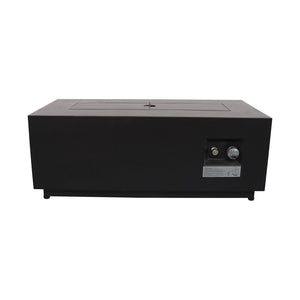 Outdoor Fire Pit Table With Lid, Fuel Versatility