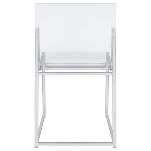 Hartsell - Dining Side Chair (Set of 2) - Chrome