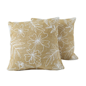 Outdoor/Indoor Decorative Throw Pillows with Inserts - Set of 2