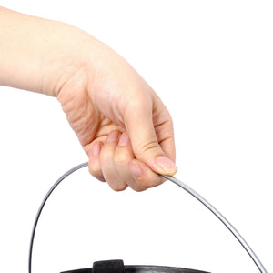 Pre-Seasoned Cast Dutch Oven With Skillet Lid And Pot Rack