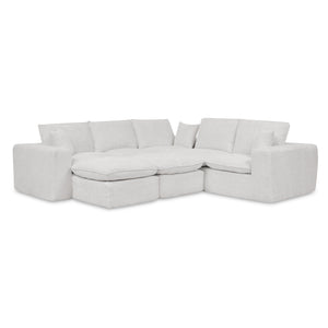 Sectional Sofa With Moveable Ottoman