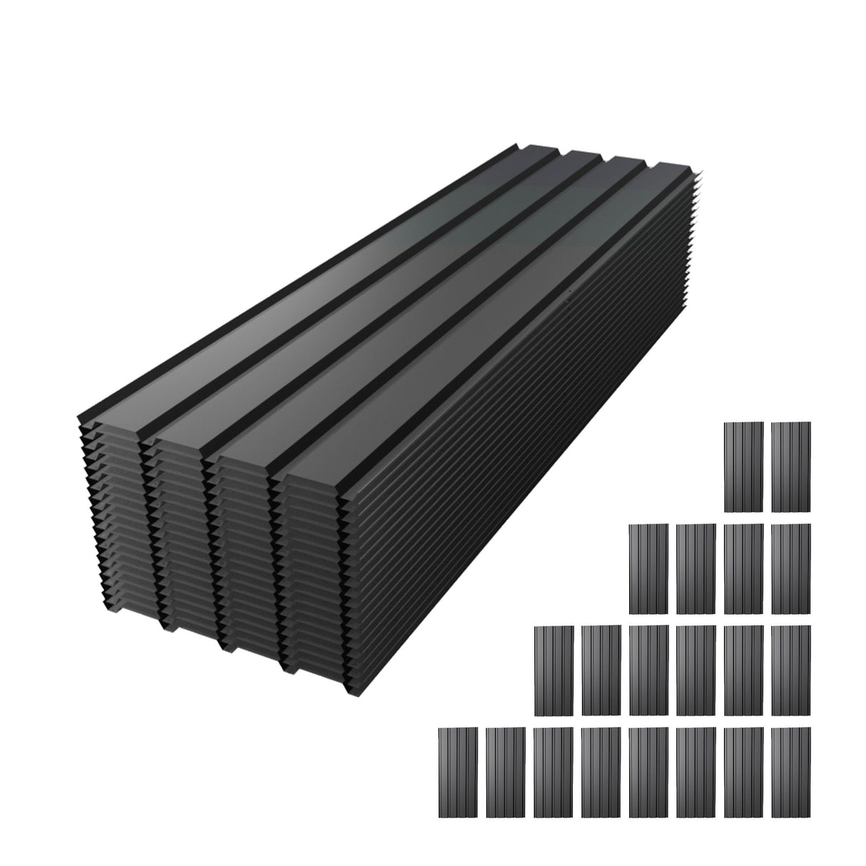 Metal Roof Panel Length 61IN Galvanized Roof Panels