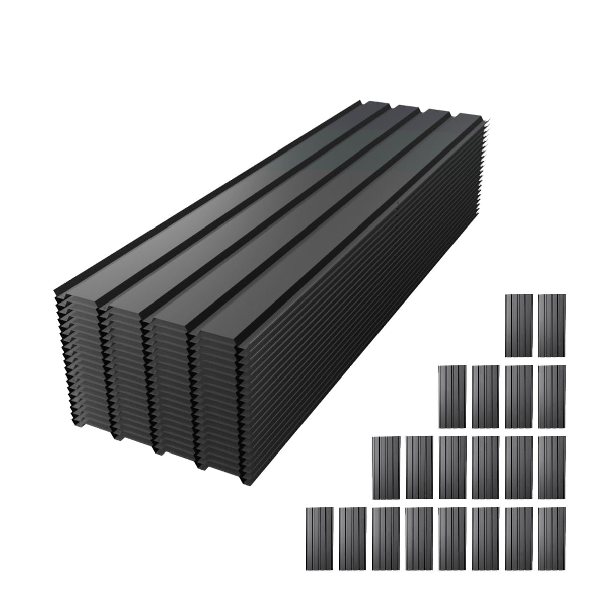 Metal Roof Panel Length 61IN Galvanized Roof Panels