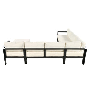 U-Style U-Shaped Outdoor Sectional Sofa Set