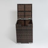 Rattan propane tank cover gas bottle cover outdoor wicker gas cylinder cover