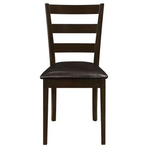 Arvin - 5 Piece Dining Set With Rectangular Table And Bench With Seats - Cappuccino