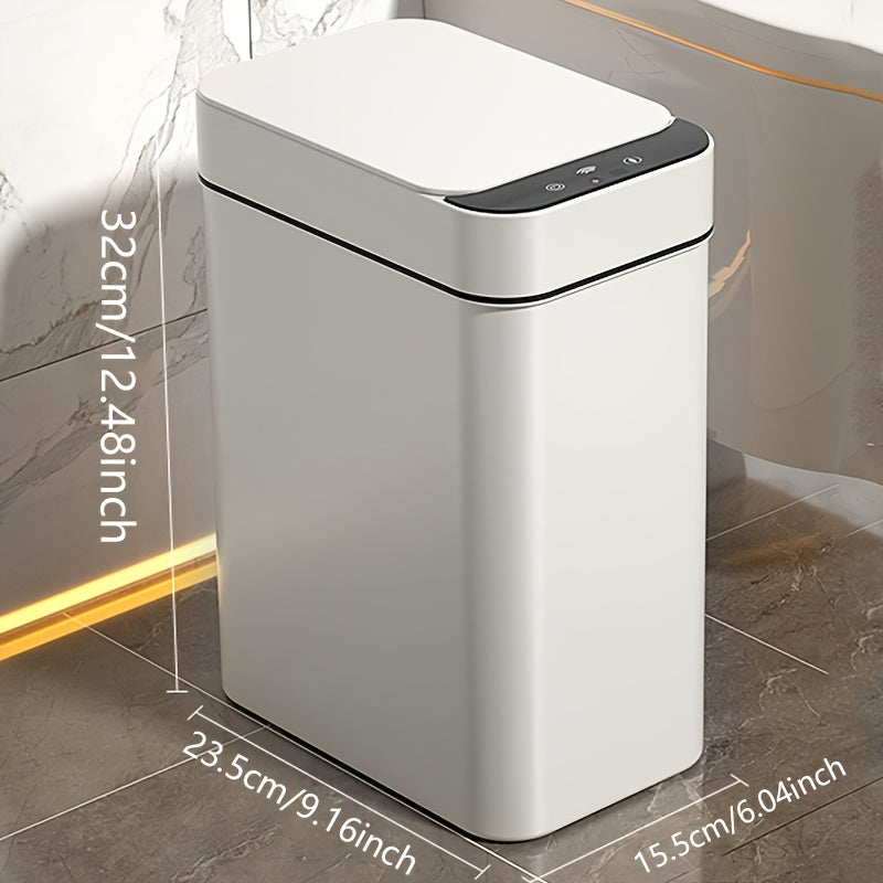11L Motion Sensor Trash Can Slim Touchless Bathroom Kitchen Bin