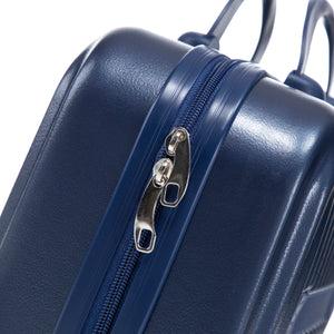 ABS Spinner Luggage Set with Combination Lock - Navy