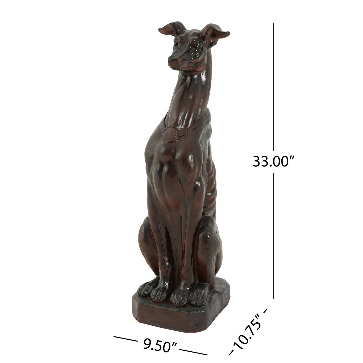 Greyhound Dog Statue