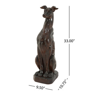 Greyhound Dog Statue