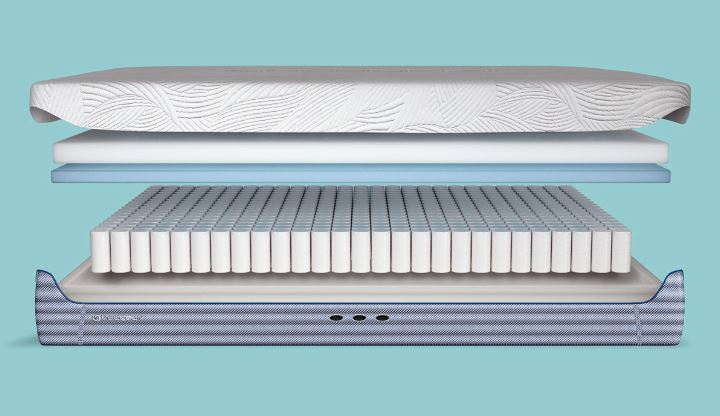 BedGear h6 medium hybrid plush mattress