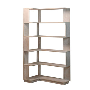 L-Shaped Corner Bookshelf
