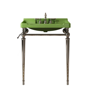 VICI 28" Bathroom Console Sink, Wall-Mounted